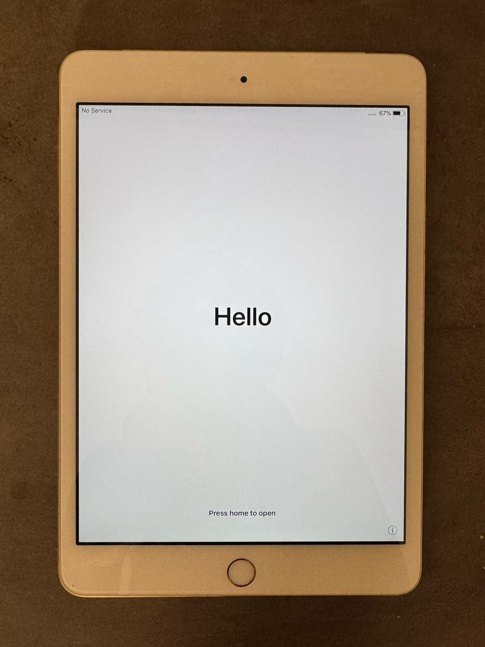 Apple iPad Mini 3 64GB Gold